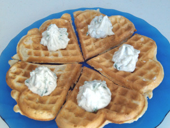 Kräuterwaffeln Kräuterwaffeln