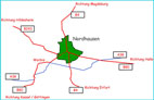  zur Lage von Nordhauen